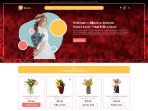 Free Florist Elementor WordPress Theme