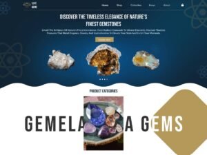 Free Gemstone Jewelry WordPress Theme