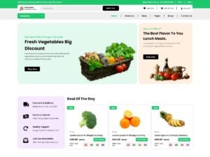 Free General Food Store WordPress Theme