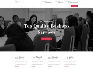 Free Gutenify Biz Focus WordPress Theme
