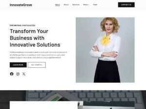 Free InnovateGrove WordPress Theme