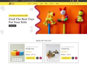 Free Kindergarten Learning WordPress Theme