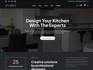 Free Kitchence WordPress Theme