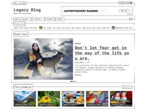 Free Legacy Blog WordPress Theme