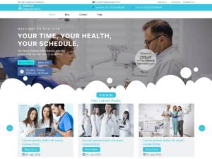 Free Legacy Medical Appointment WordPress Theme