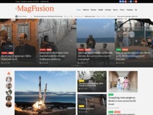 Free MagFusion WordPress Theme