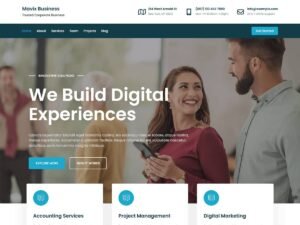 Free Mavix Business WordPress Theme