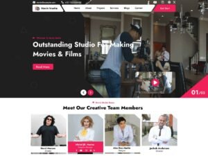 Free Moviemaker WordPress Theme