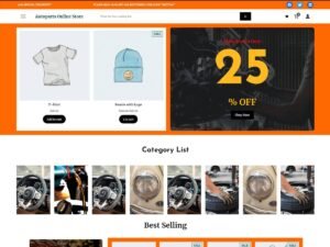 Free NAS Autoparts Online Store WordPress Theme