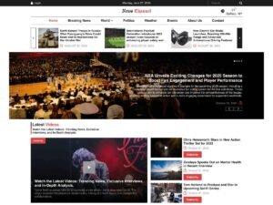 Free News Channel WordPress Theme