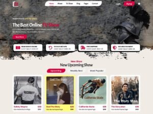 Free OTT TV Shows WordPress Theme