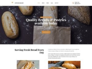 Free Patterns Bakery WordPress Theme