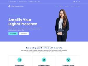 Free Patterns Business WordPress Theme
