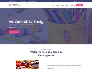 Free Patterns Kindergarten WordPress Theme