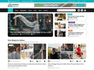 Free Prime Fashion Magazine WordPress Theme
