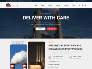 Free Prime Industry WordPress Theme