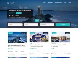 Free Real Estate Papi WordPress Theme