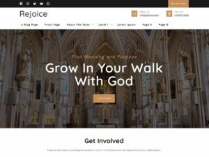 Free Rejoice WordPress Theme