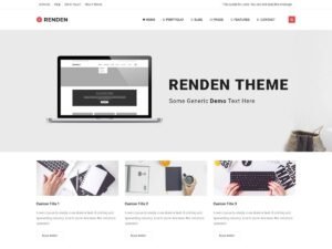 Free Renden eMinimal WordPress Theme