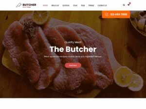 Free SKT Butcher Lite WordPress Theme