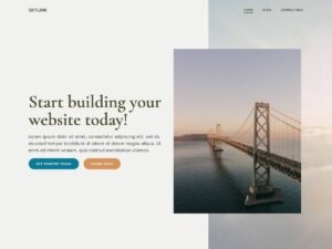 Free Skylink WordPress Theme