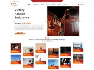 Free Sports Hub WordPress Theme
