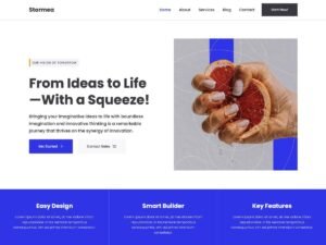Free Stormea WordPress Theme