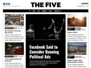 Free Tenzin News Magazine WordPress Theme