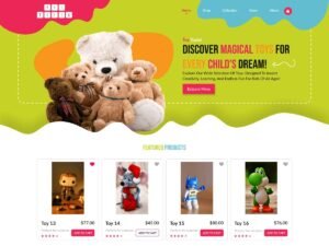 Free Toy Storefront WordPress Theme