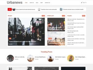 Free Urbanews WordPress Theme