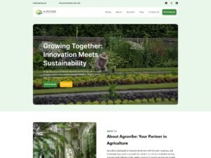 Free WENS Agrovibe WordPress Theme