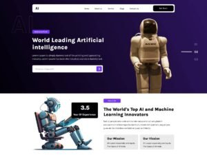 Free AI Automation WordPress Theme