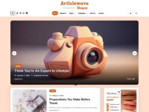 Free Articlewave Blogup WordPress Theme