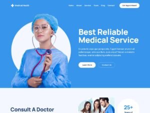 Free Blockskit Medical Health WordPress Theme