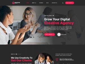 Free Bosa Creative Agency WordPress Theme