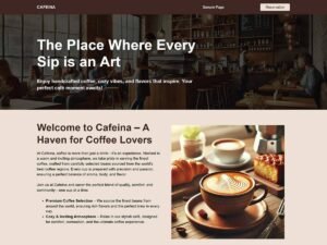 Free Cafeina WordPress Theme