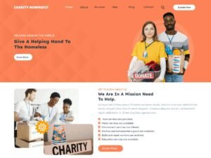 Free Charity Nonprofit WordPress Theme