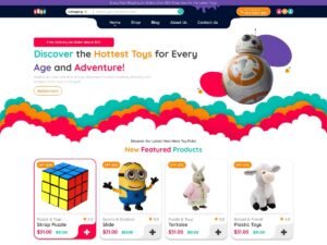 Free Classic Toy Store WordPress Theme