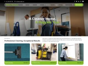 Free Cleaning Services Agent WordPress Theme
