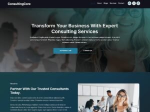 Free ConsultingCore WordPress Theme