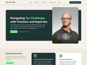 Free Cpa Accountant WordPress Theme