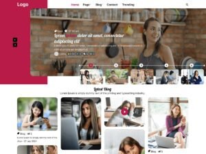 Free Creative Blog Writer WordPress Theme