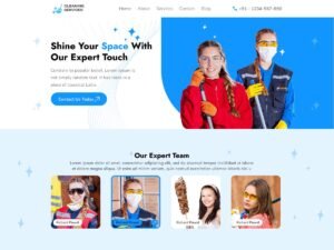 Free Deep Cleaning WordPress Theme
