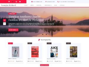 Free Digital Magazine WordPress Theme