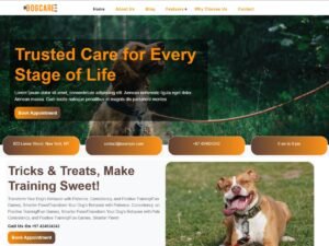 Free Dogcare Hub WordPress Theme