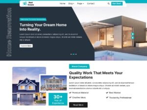 Free Expert Estate Manager WordPress Theme
