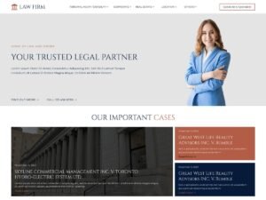 Free FSE Lawyer Firm WordPress Theme