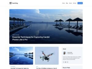 Free Fresh Blog Lite WordPress Theme