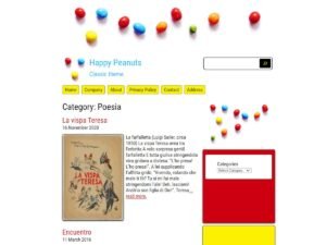 Free Happy Peanuts WordPress Theme
