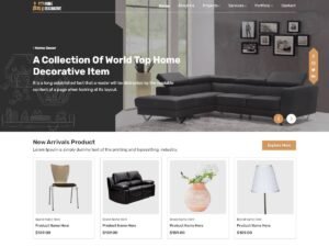 Free Home Decorative Items WordPress Theme